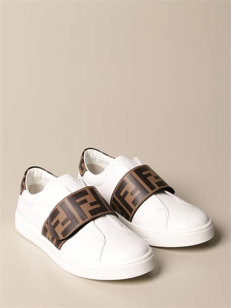 fendi slip on sneakers white|Fendi sneakers for ladies.